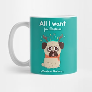 Christmas design on pets Mug